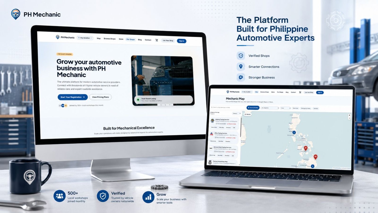 PH Mechanic homepage placeholder