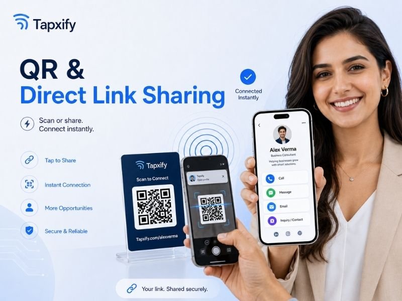 Tapxify NFC sharing placeholder