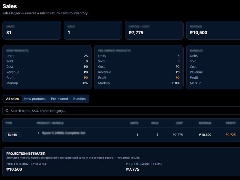 Job detail placeholder