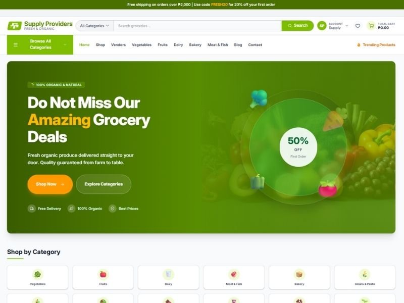 Multi-vendor marketplace project placeholder