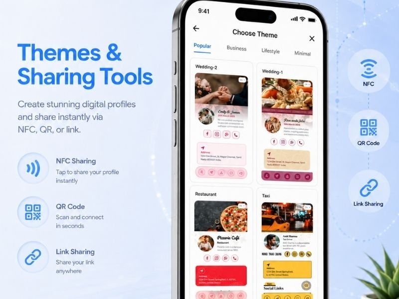 Tapxify themes and sharing placeholder
